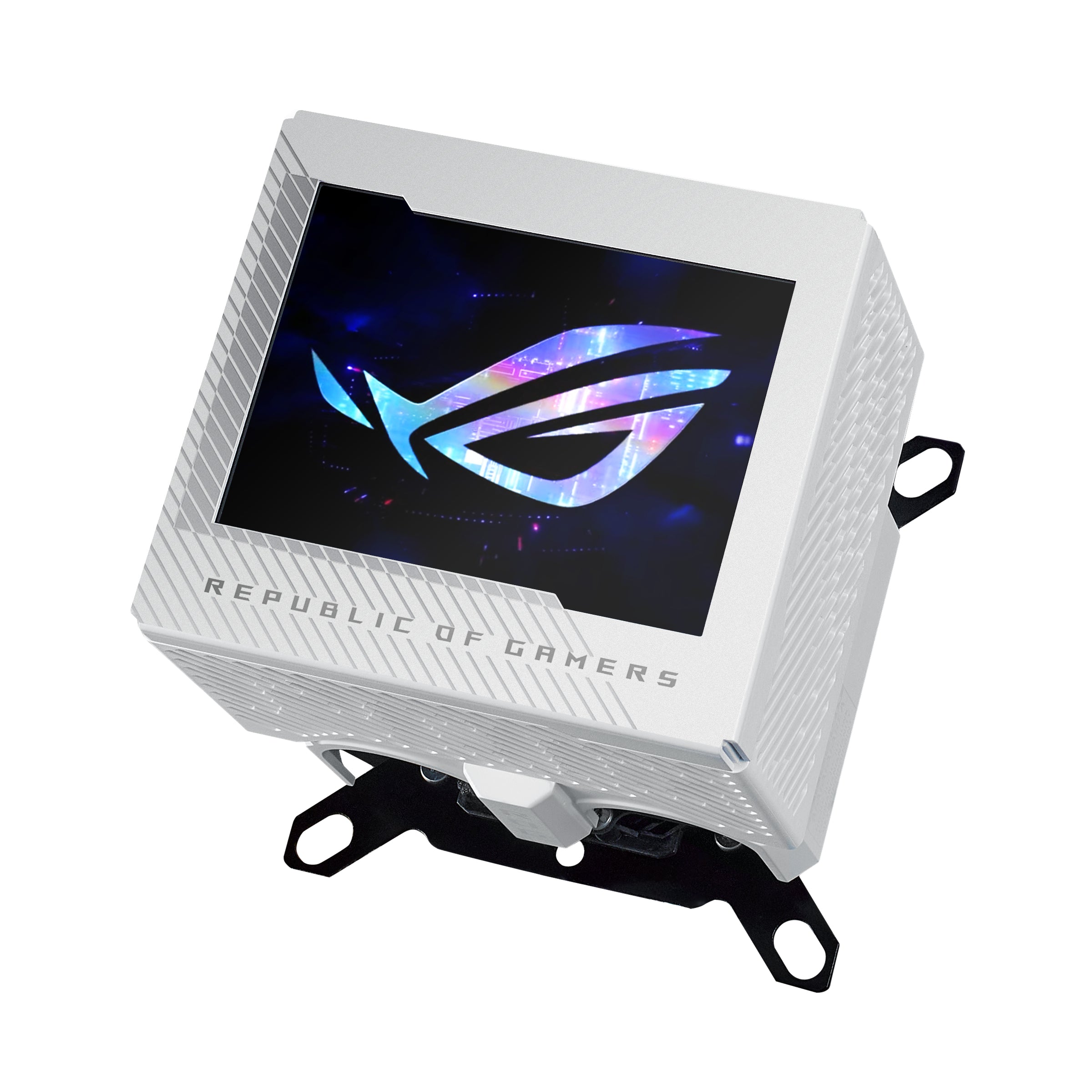 ASUS ROG RYUJIN III CPU-vandblokering til flydende kølesystem 1-pack Hvid