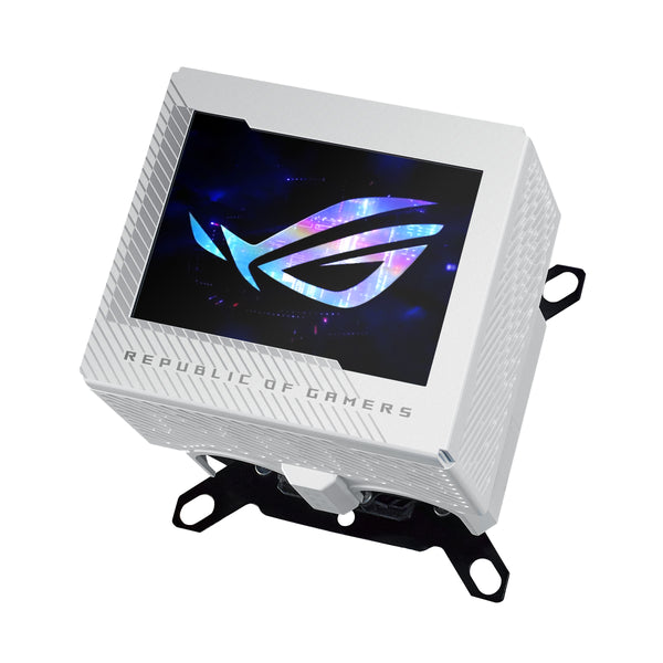 ASUS ROG RYUJIN III CPU-vandblokering til flydende kølesystem 1-pack Hvid
