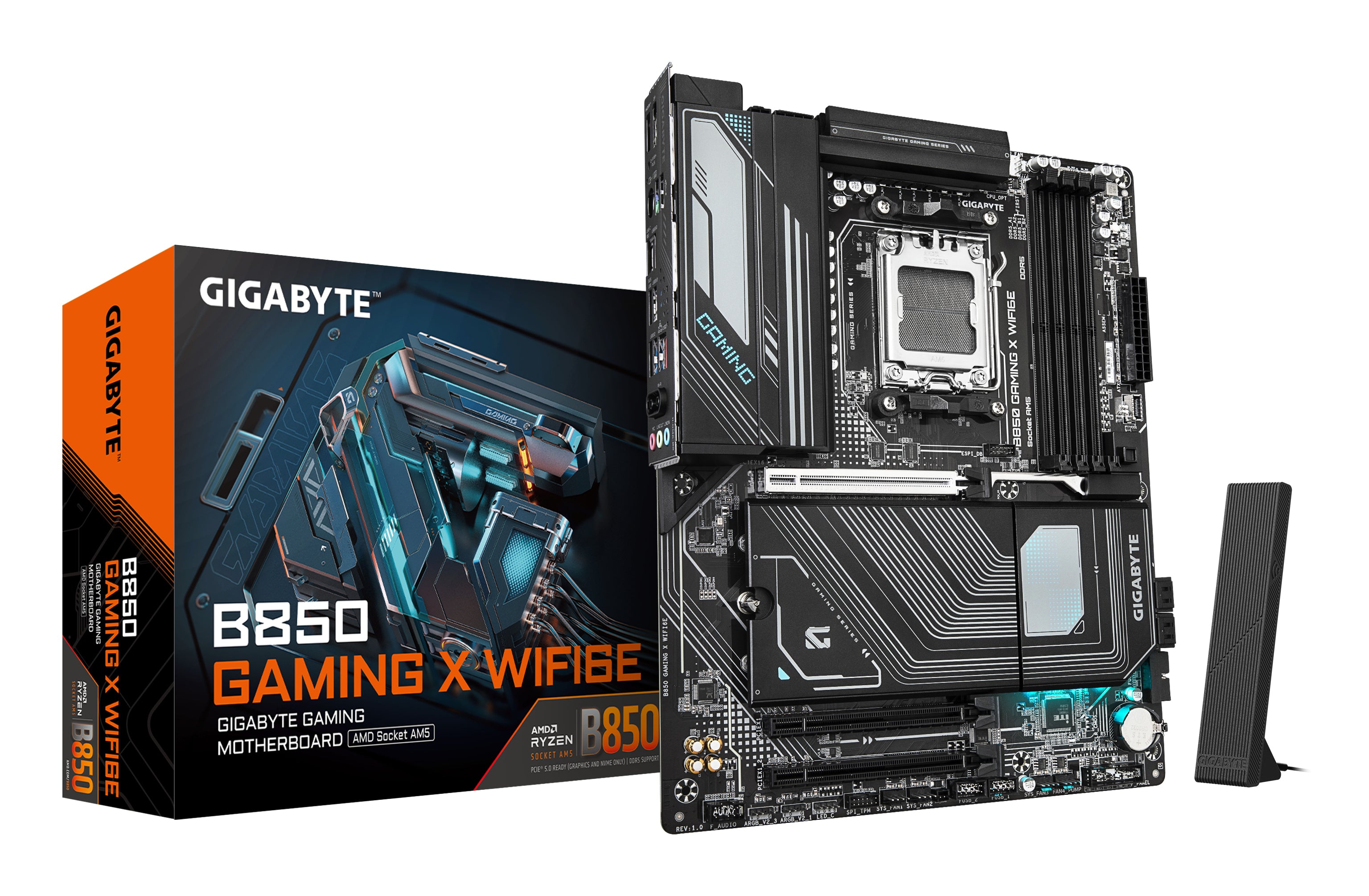 GIGABYTE B850 GAMING X WIFI6E Bundkort