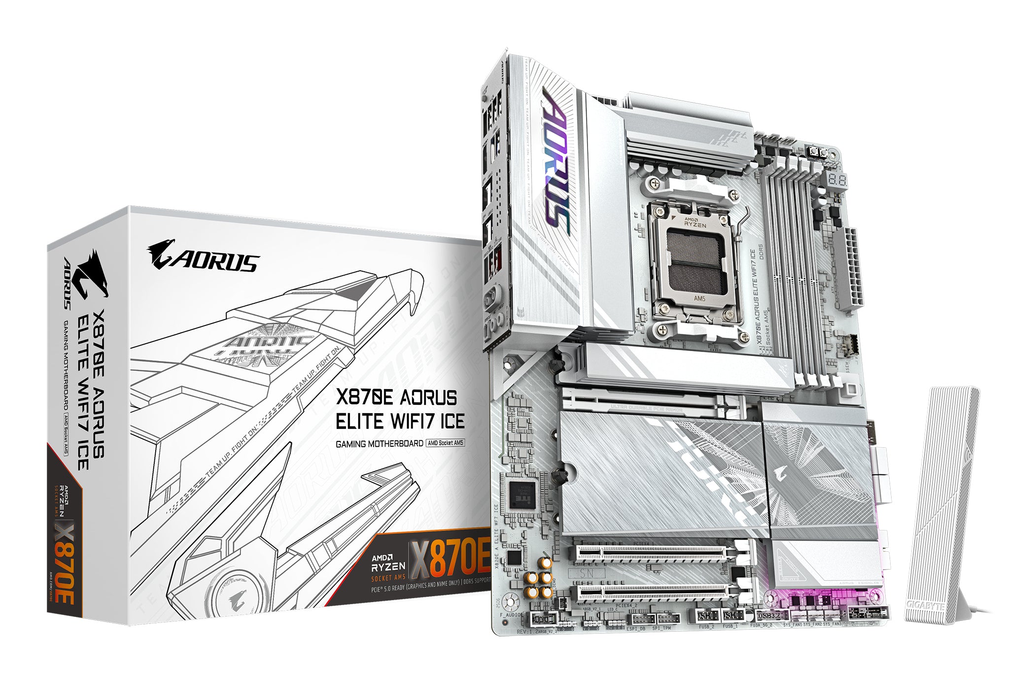 AORUS X870E ELITE WIFI7 ICE ATX Socket AM5 AMD X870E