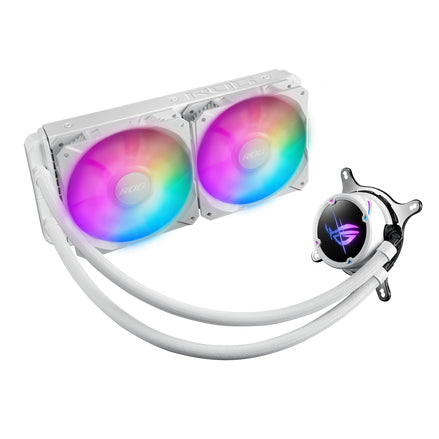 ASUS ROG STRIX LC II 240 ARGB Vandkøler 1-pack Hvid 120 mm