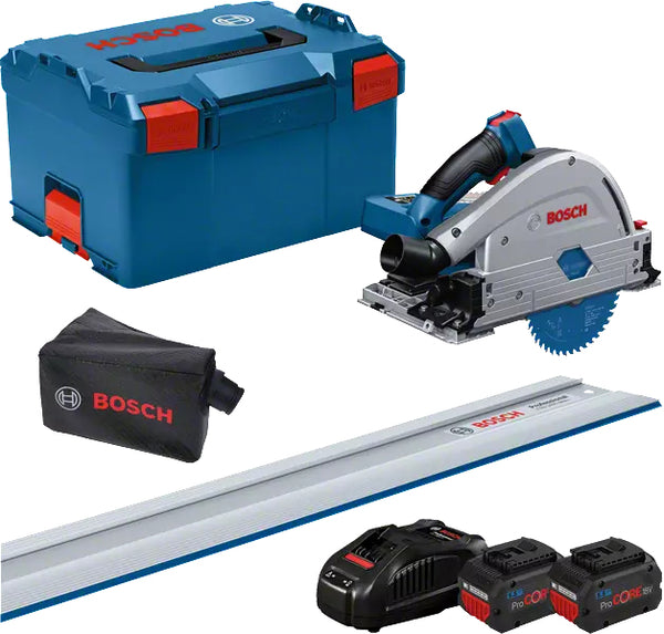 Bosch GKT 18V-52 GC Professional Dybdesav Uden batteri 2 batterier inkluderet