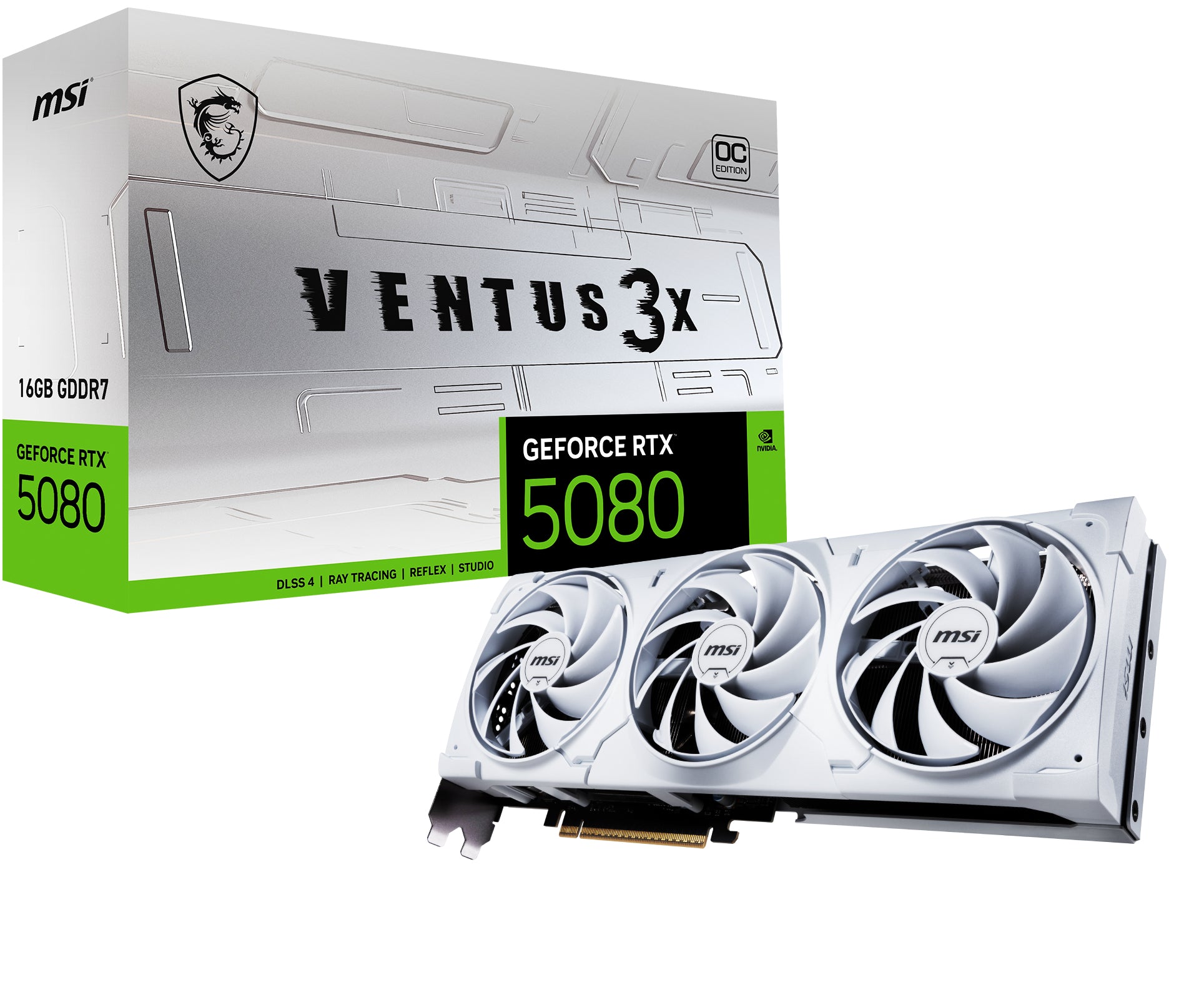MSI GeForce RTX 5080 16G VENTUS 3X OC 16GB