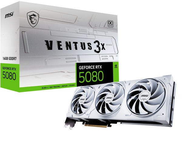 MSI GeForce RTX 5080 16G VENTUS 3X OC 16GB