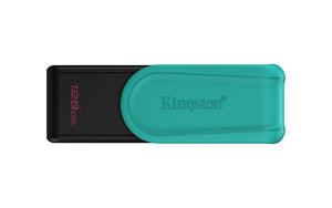 Kingston DataTraveler Exodia S 128GB USB 3.2 Gen 1 USB stick Sort Grøn