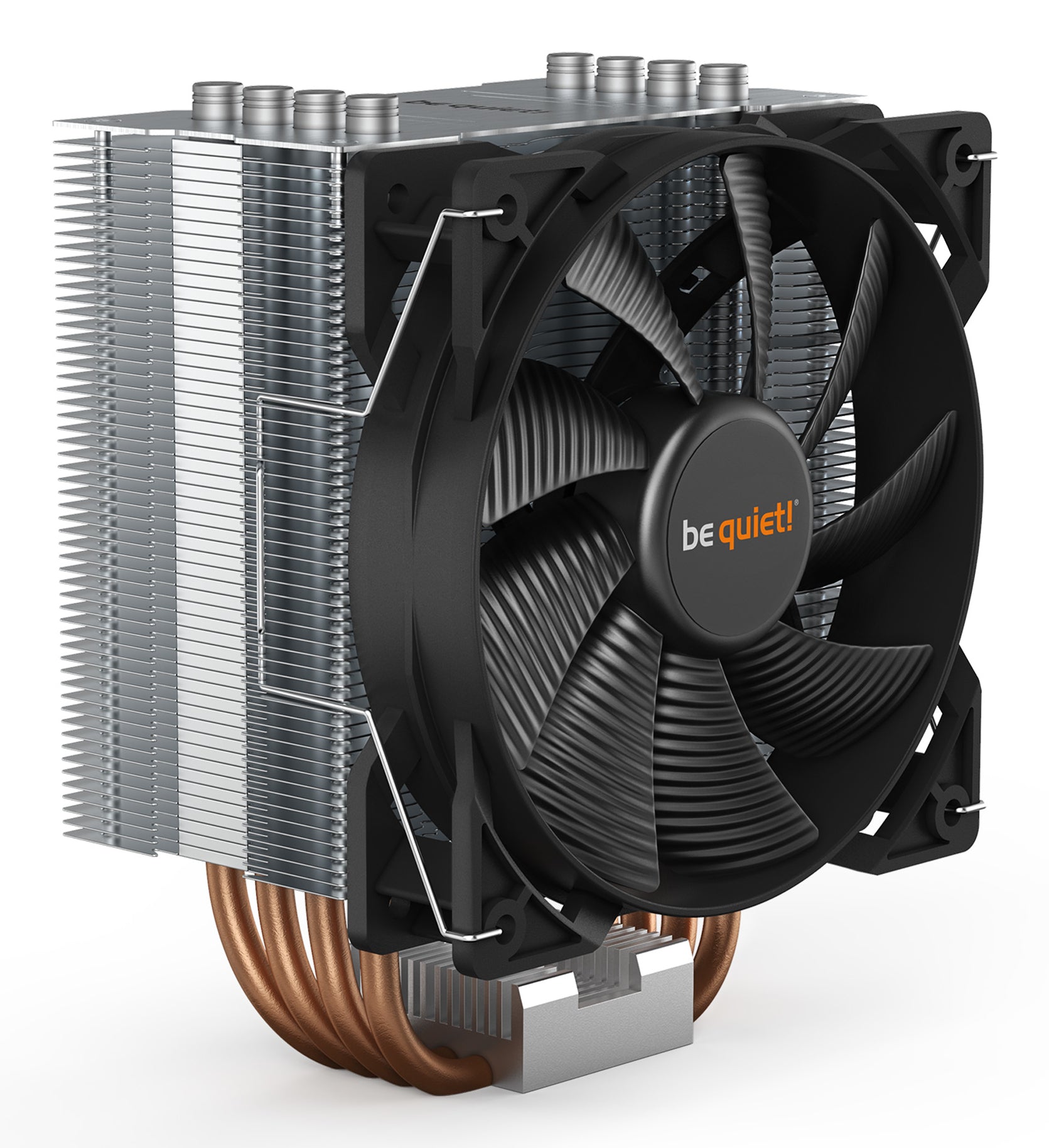be quiet! Pure Rock 2 Processor-køler 1-pack Sølv 120 mm