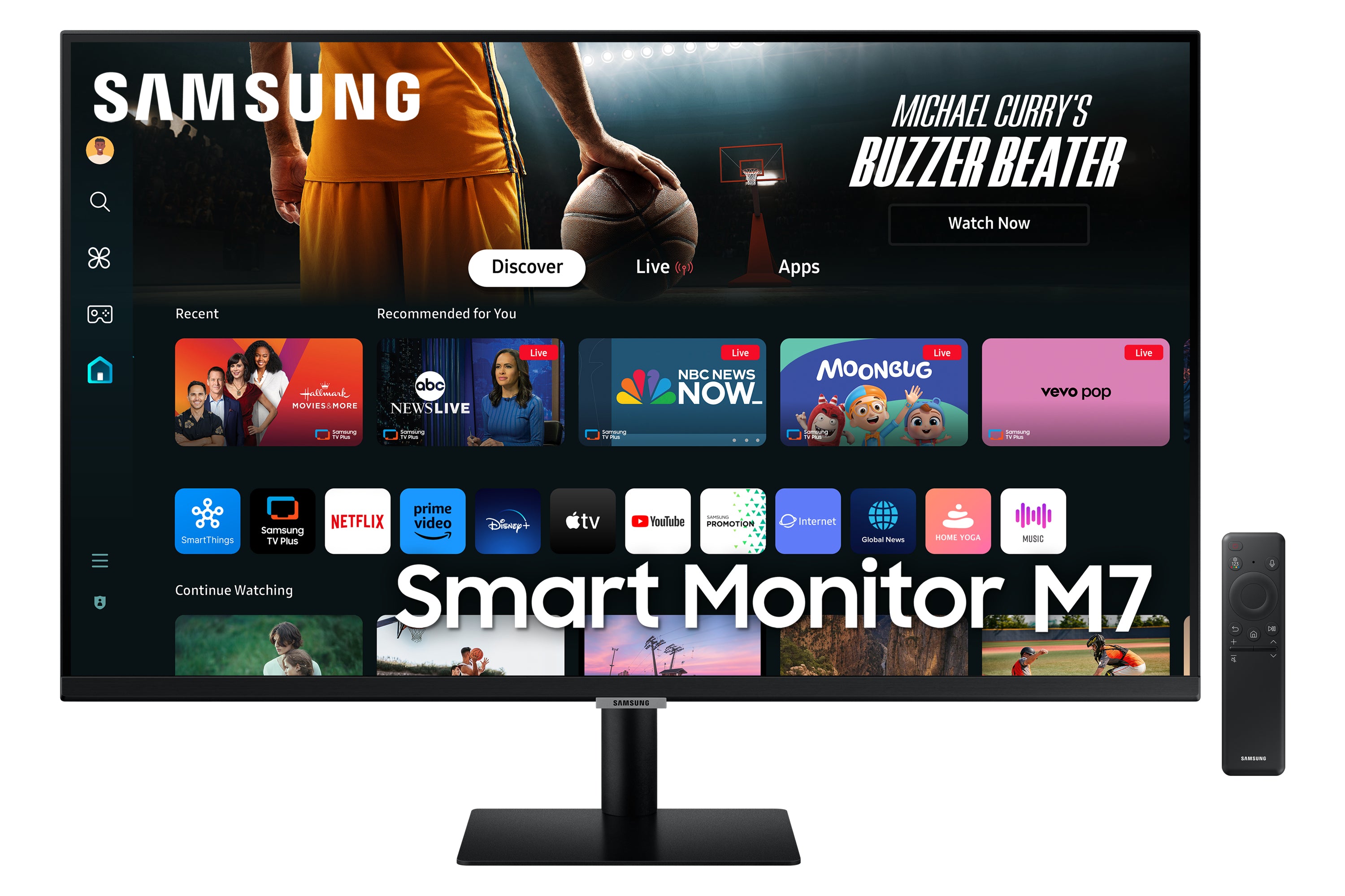 Samsung S32DM702UU 32 3840 x 2160 (4K) HDMI USB-C 60Hz Dockingskærm