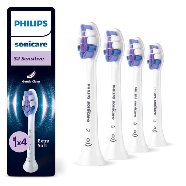 Philips Sensitive HX6054/87 Pakke med 4 børstehoveder