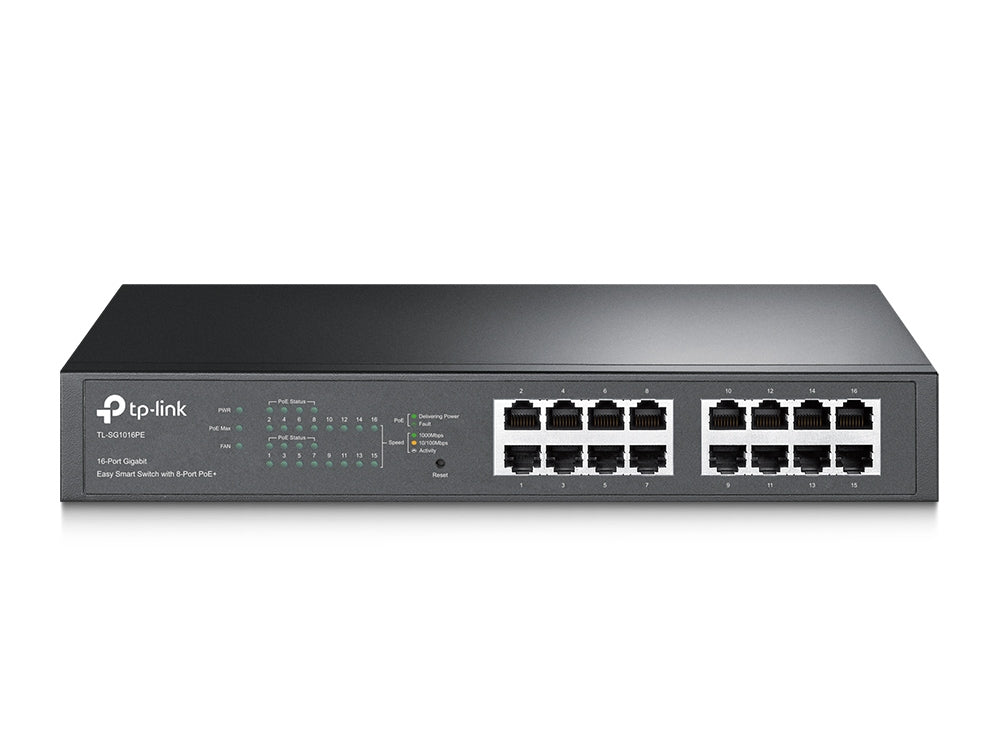 TP-Link Easy Smart TL-SG1016PE Switch 16-porte Gigabit  PoE+