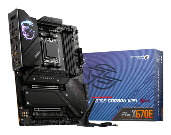 MSI MPG X670E CARBON WIFI ATX  AM5 AMD X670