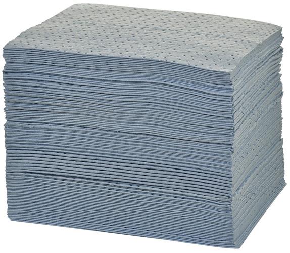 Oil-only absorberingsmåtte blå 50x40 cm, 0,8 l/stk, 80 l/pak - PRIMAX