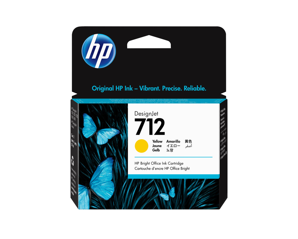 HP 712 Gul Blæk 3ED69A