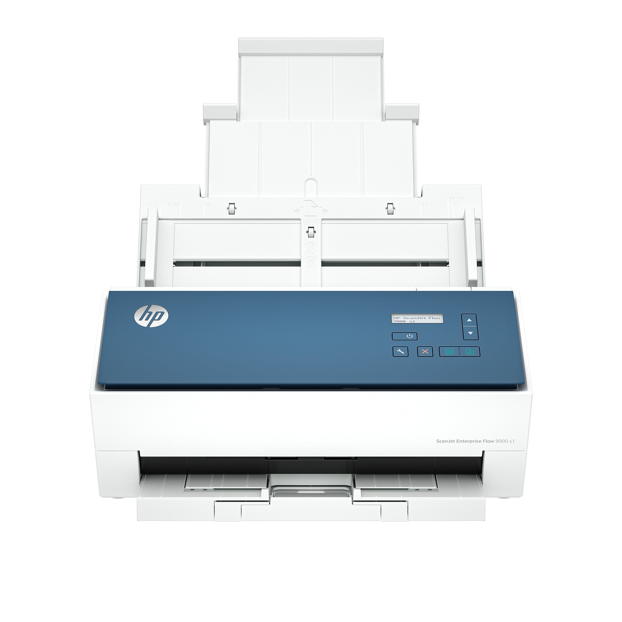 HP ScanJet Enterprise Flow 9000 s1 ADF + Ark-fodret scanner 600 x 600 dpi A3 Blå, Hvid
