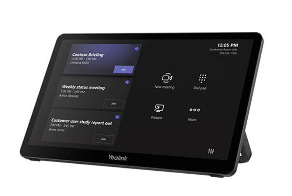 Yealink MTouch Plus Berøringspanel Sort