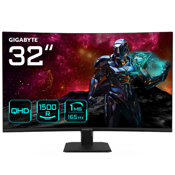 Gigabyte GS32QC 32 VA 2560 x 1440 (2K) HDMI DisplayPort 170Hz