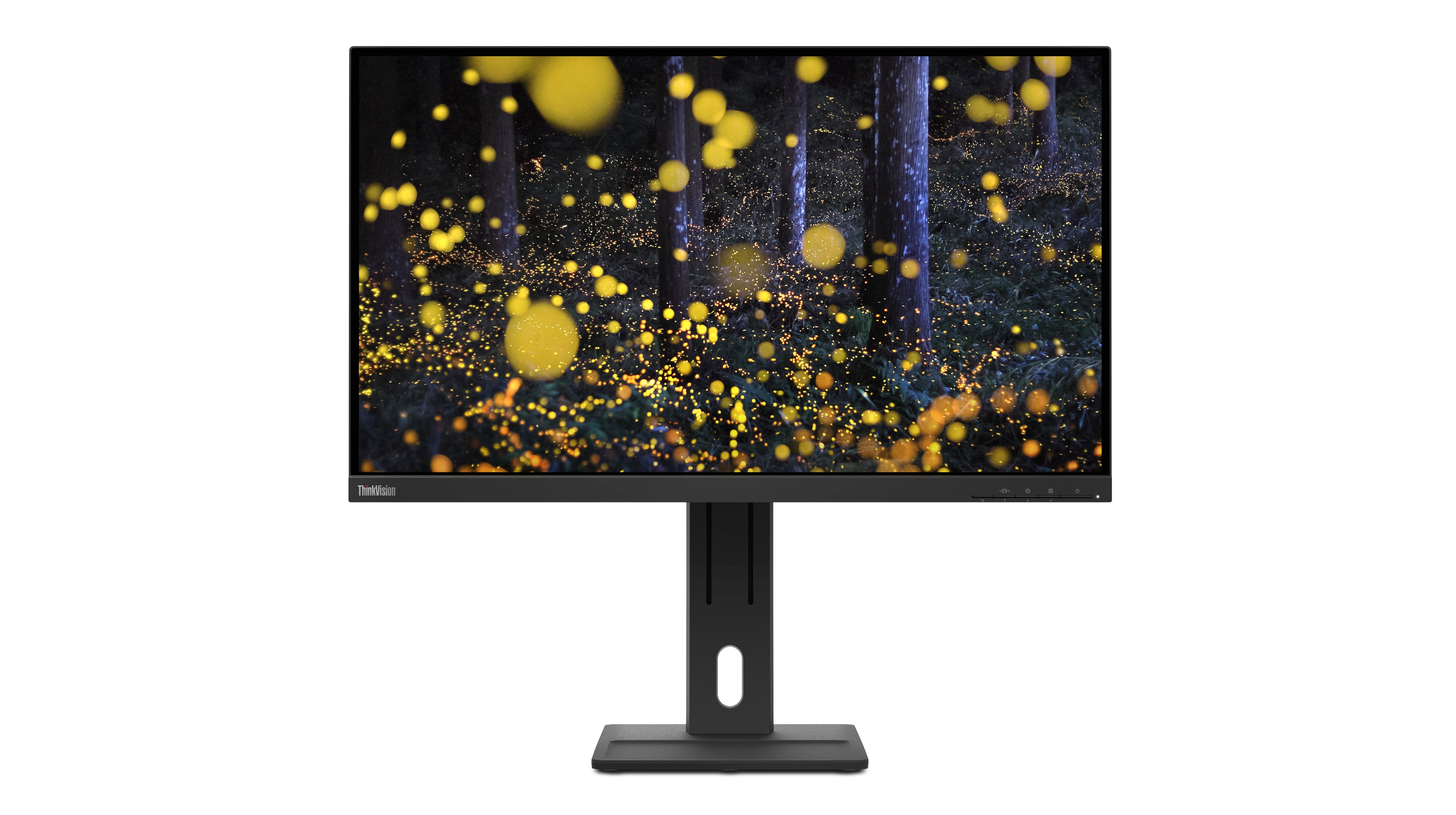 Lenovo ThinkVision E27q-20 27 2560 x 1440 (2K) HDMI DisplayPort 75Hz Pivot Skærm