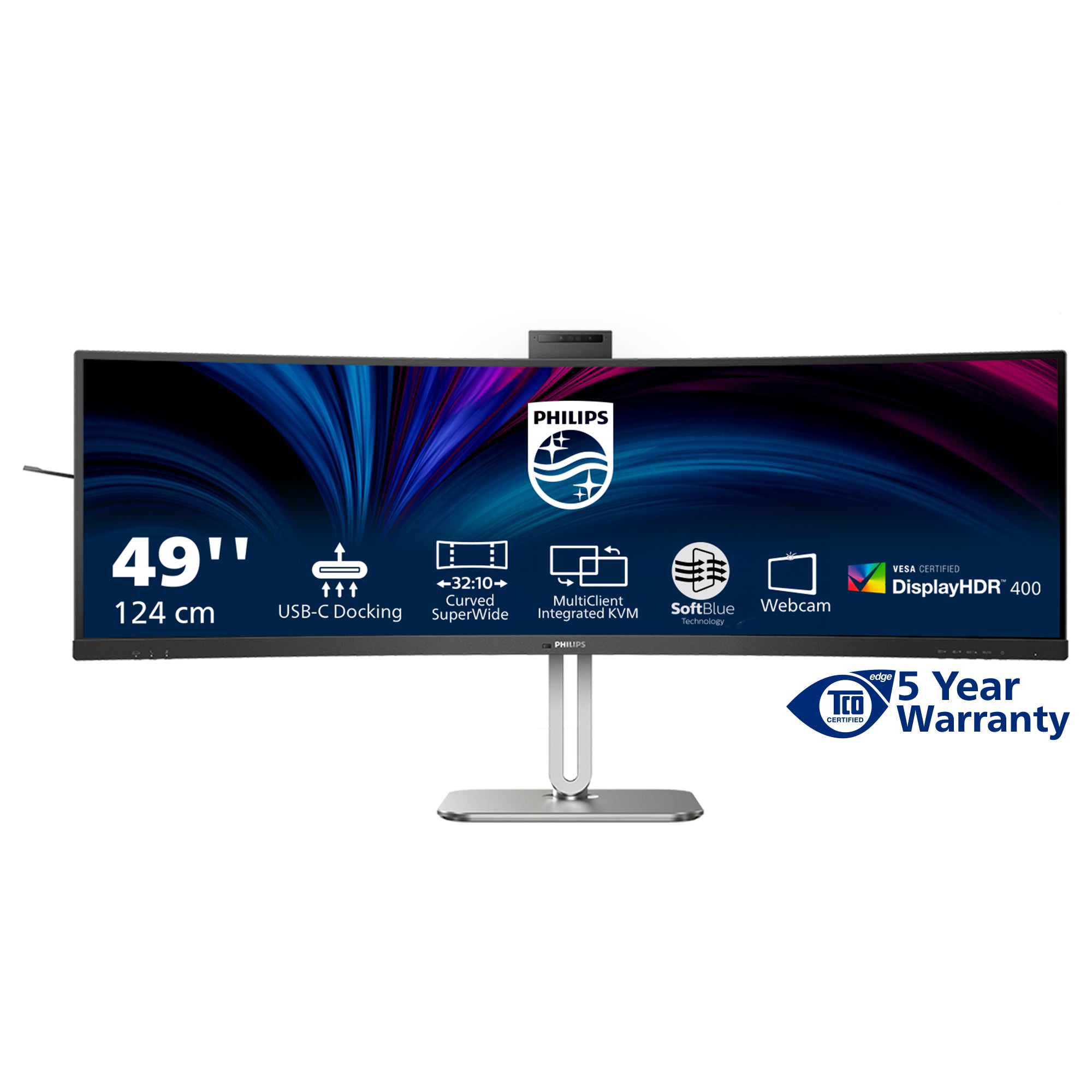 Philips 49B2U6900CH 49 VA 5120 x 1440 (UltraWide) HDMI DisplayPort USB-C 75Hz