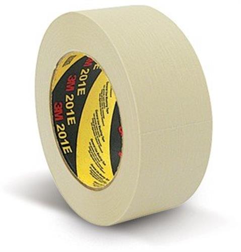 Afdækningstape beige 18 mm x 50 m, varmebestandig op til 80°C - 3M