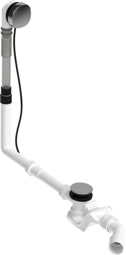Afløbsgarniture til badekar 52 mm, kabel 850 mm, krom - Duravit