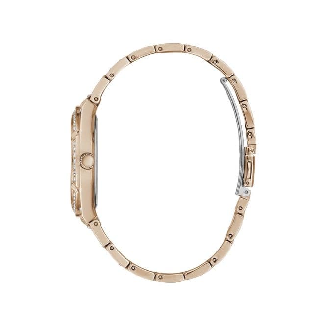 Guess Watches Afterglow dameur Sport roseguld rustfrit stål Gw0312l3