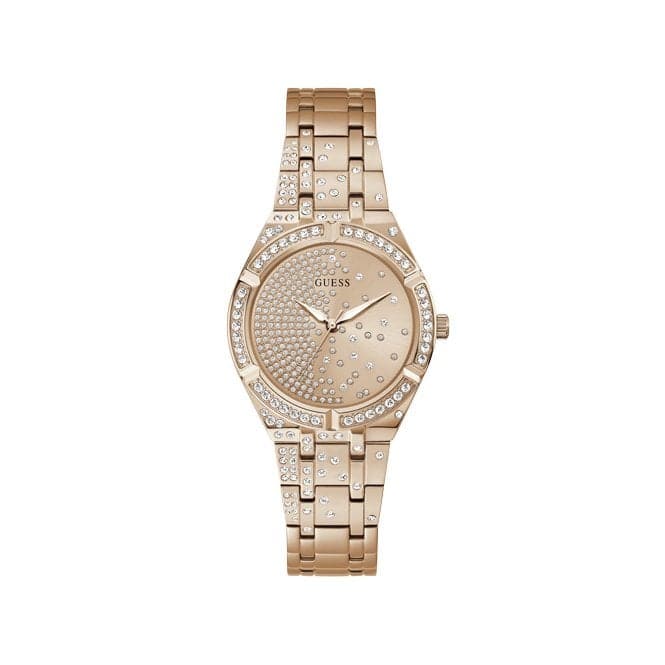 Guess Watches Afterglow dameur Sport roseguld rustfrit stål Gw0312l3