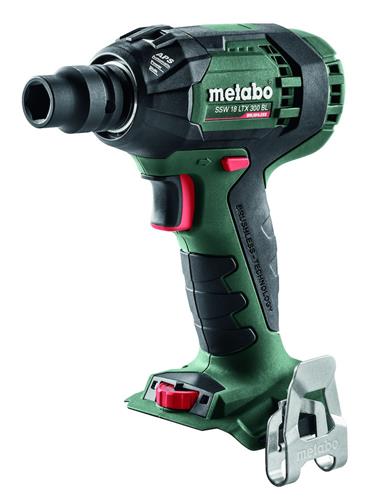 18V slagnøgle 300 Nm, børsteløs, 1/2 med LED og bæltekrog - Metabo