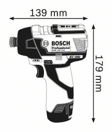 Bosch GDS 12V-110 akku slagskruetrækker