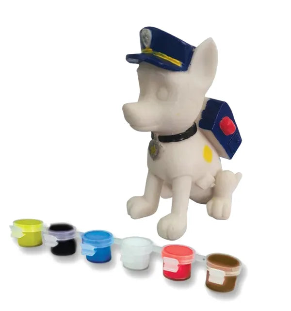 Mal-sæt til Paw Patrol figurer med pensel og 6 farver – 2 stk, 6+ år – Paw Patrol