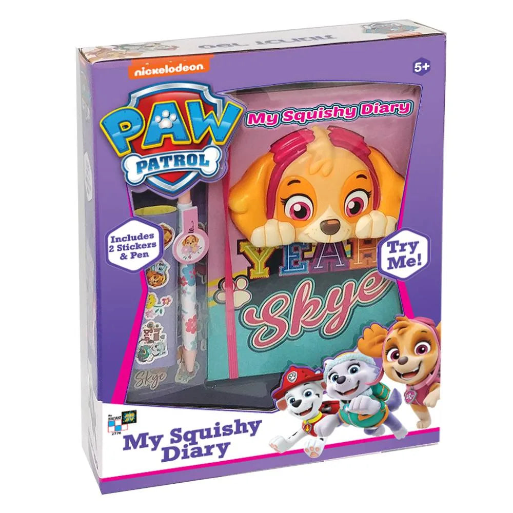 Paw Patrol Dagbog - My Squishy Diary