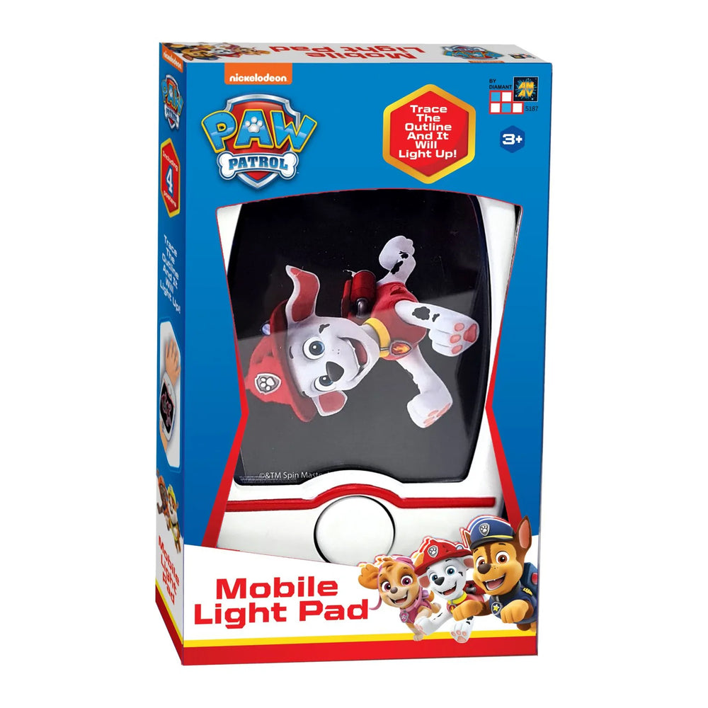 Bærbar selvlysende tegneplade til børn – Paw Patrol