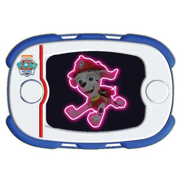 Bærbar selvlysende tegneplade til børn – Paw Patrol