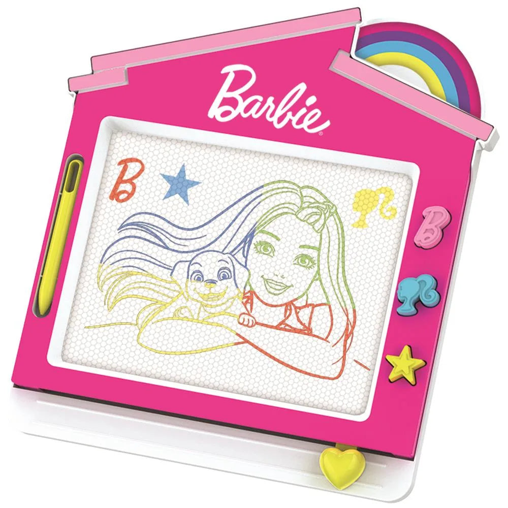 Magnetisk tegnetavle til børn med stempler – Barbie