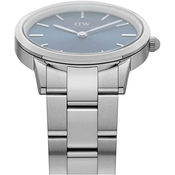 Daniel Wellington Iconic Link Arctic sølv dameur Dw00100457