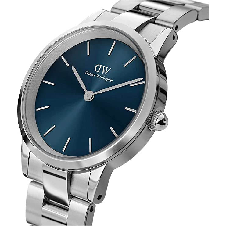 Daniel Wellington Iconic Link Arctic sølv dameur Dw00100457