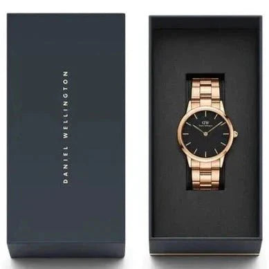 Daniel Wellington Iconic Link roseguld dameur Dw00600210