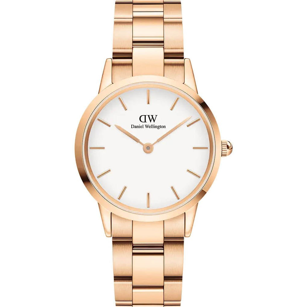 Daniel Wellington Iconic Link roseguld dameur Dw00600211