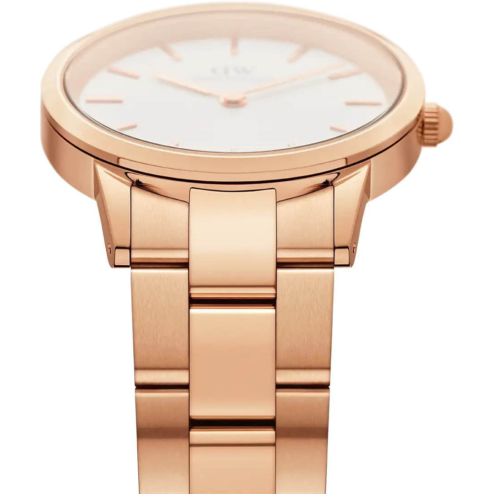 Daniel Wellington Iconic Link roseguld dameur Dw00600211