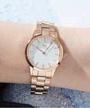 Daniel Wellington Iconic Link roseguld dameur Dw00600213