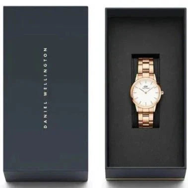 Daniel Wellington Iconic Link roseguld dameur Dw00600213