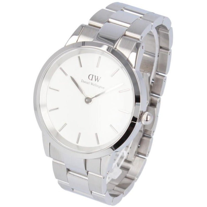 Daniel Wellington Iconic Link sølv herreur Dw00600341