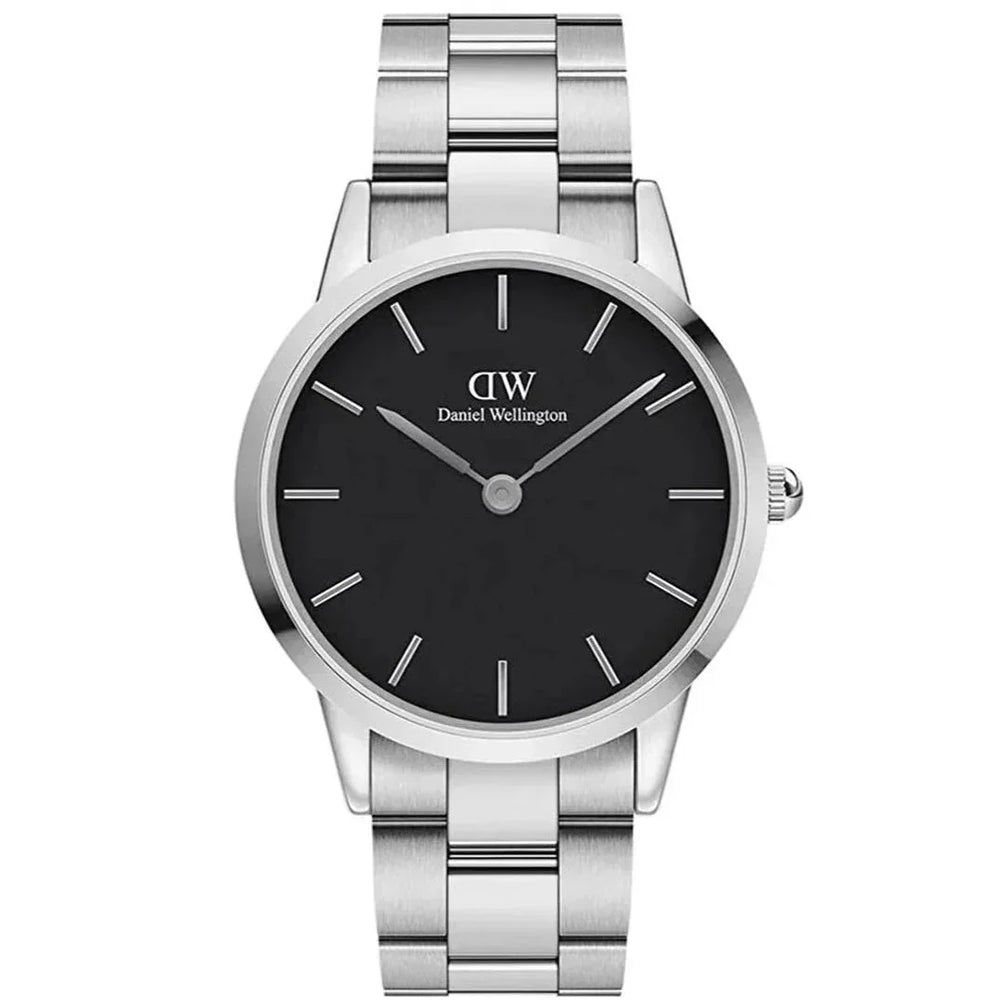 Daniel Wellington Iconic Link sølv herreur Dw00600342
