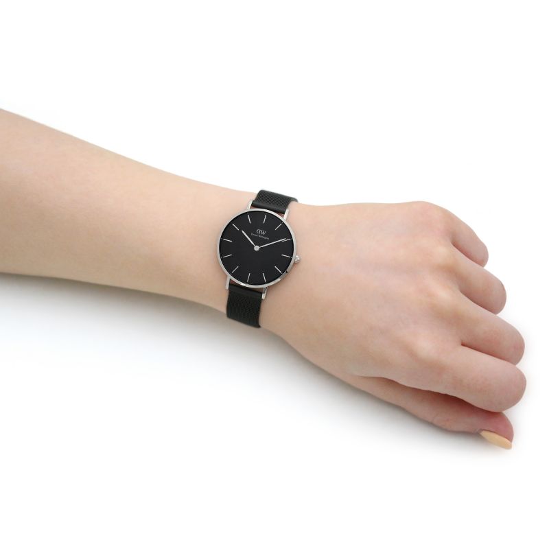 Daniel Wellington Petite Ashfield sølv dameur Dw00100202