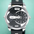 Diesel Dz7307 Men S Mini Daddy sølv sort ur