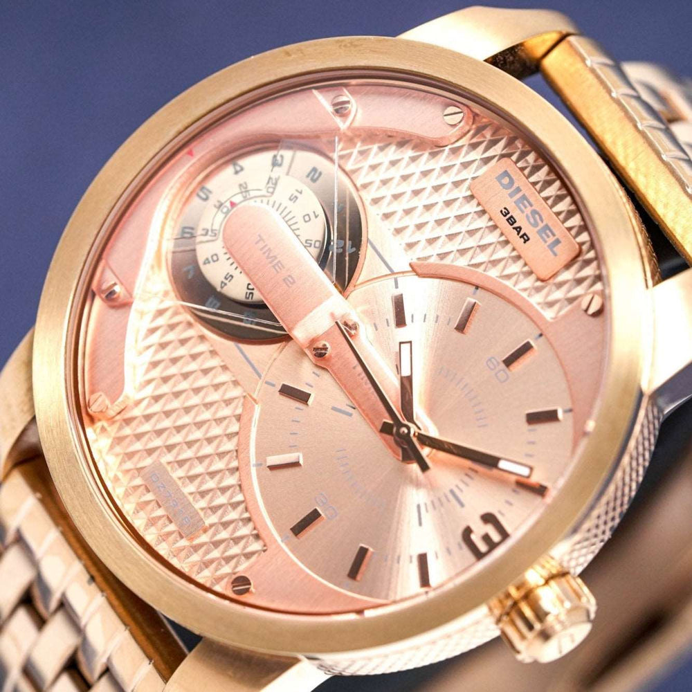 Diesel Dz7318 Men S Mini Daddy roseguld ur