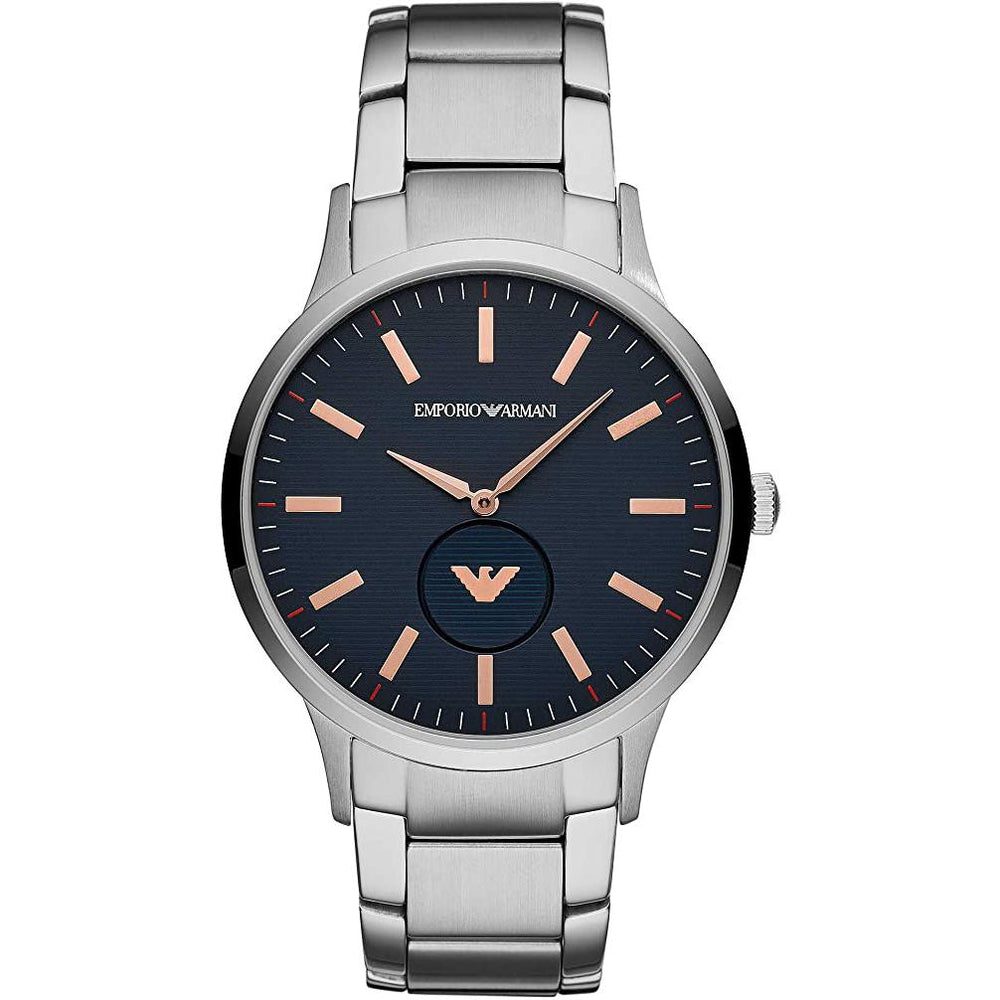 Emporio Armani Ar11137 Men S Renato blåt ur