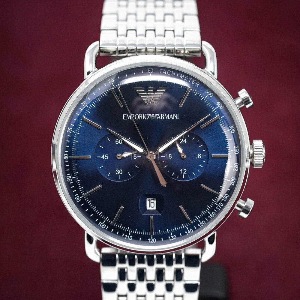 Emporio Armani Ar11238 Men S Aviator Chronograph ur