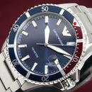 Emporio Armani Ar11339 Men S Diver stål blåt ur