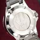 Emporio Armani Ar11339 Men S Diver stål blåt ur