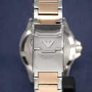 Emporio Armani Ar11340 Men S Diver tofarvet roseguld ur