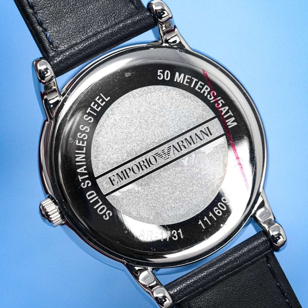 Emporio Armani Ar1731 Men S Classic blåt ur